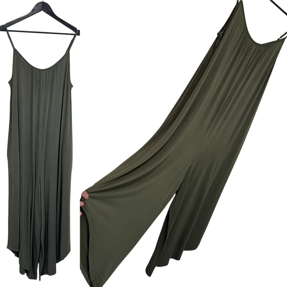 Eco Threads Baggy Spaghetti Strap Jumpsuit